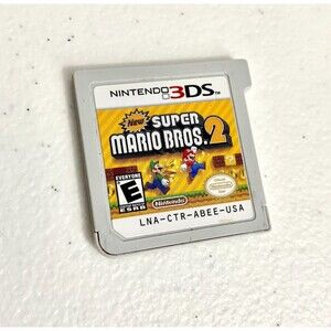 New Super Mario Bros. 2 - Nintendo 3DS Cartridge Only Tested Working Authentic